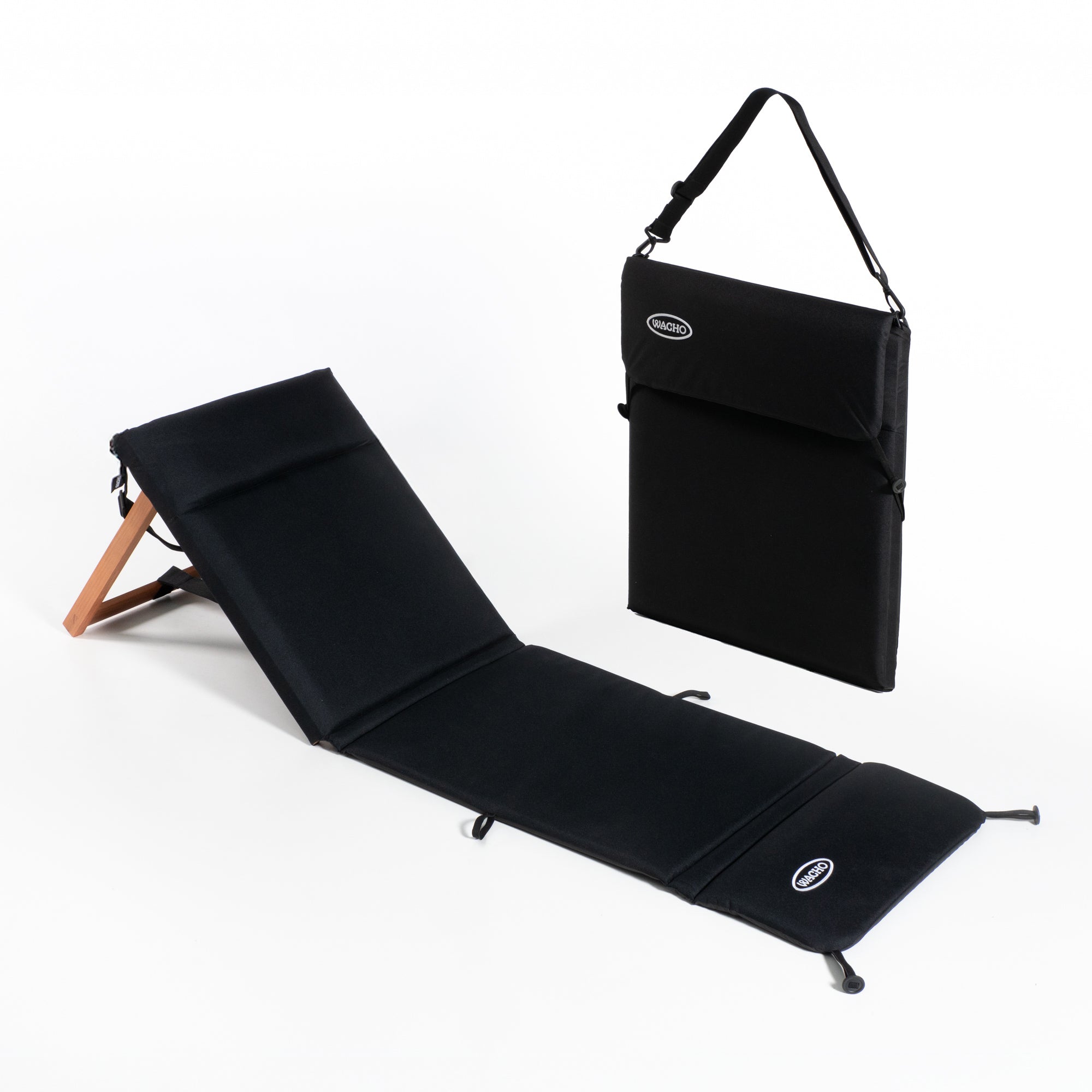 WACHO BEACH CHAIR - BLACK