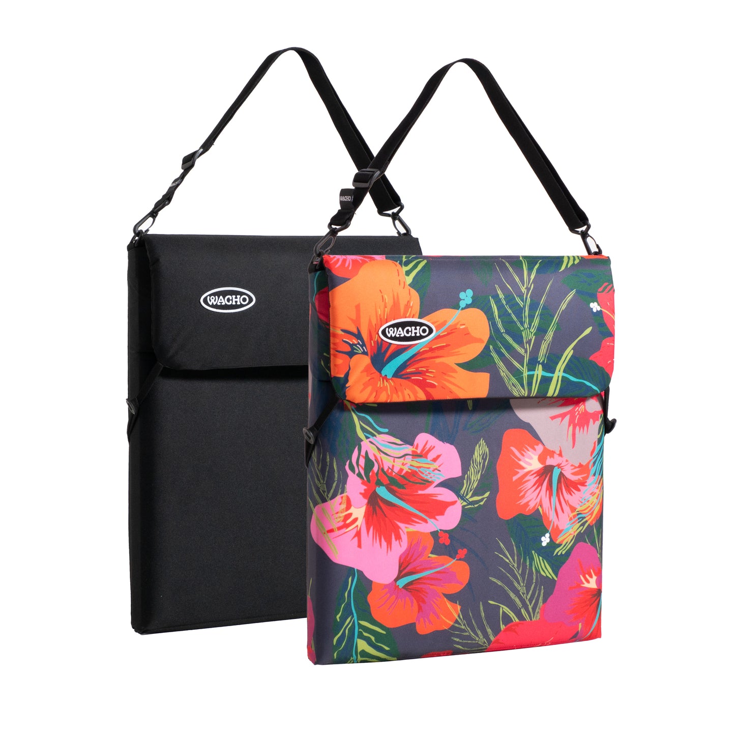 2 WACHO Chair Pack Mix - Black + Hibiscus